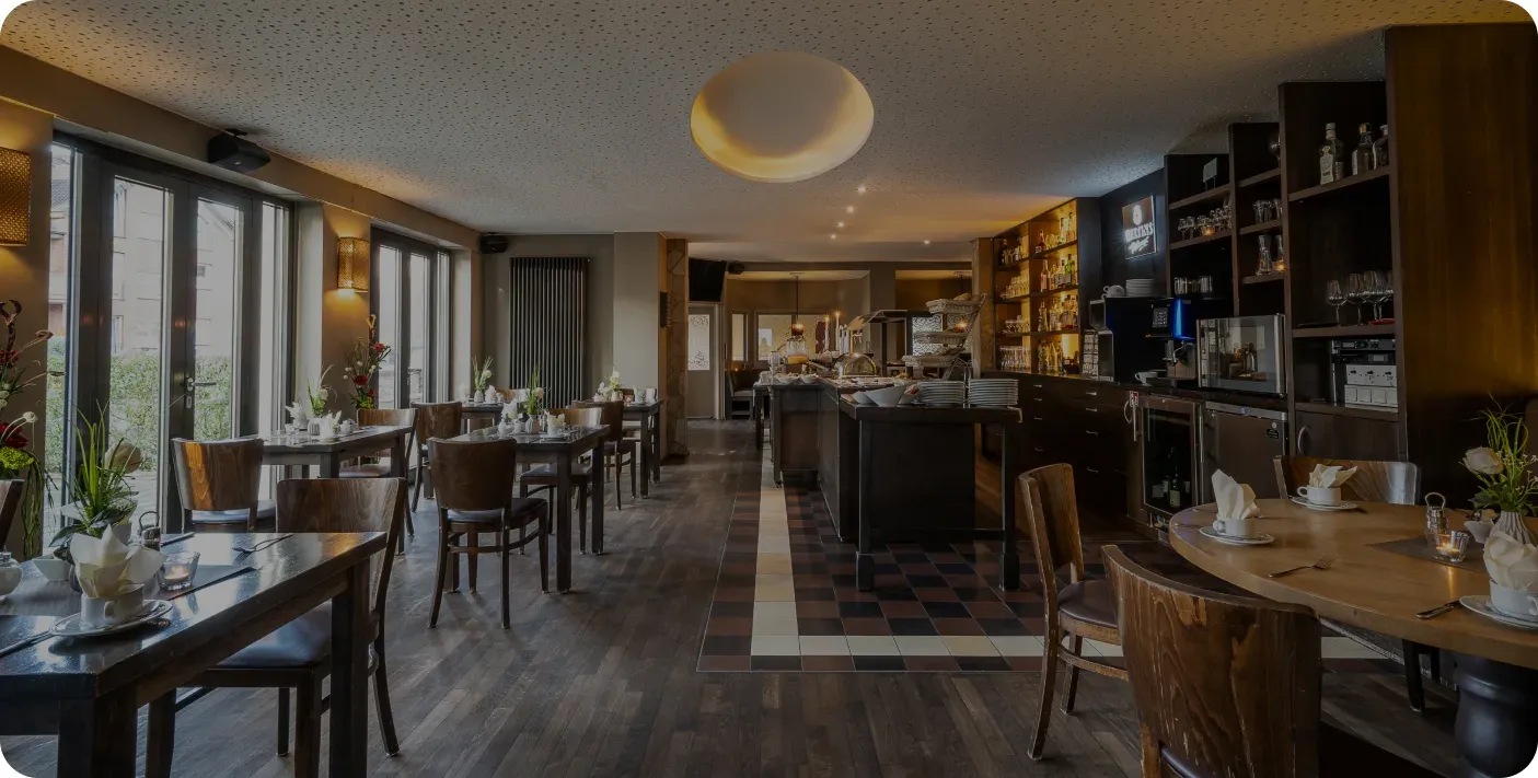 Lobby des Hotel Meyerink