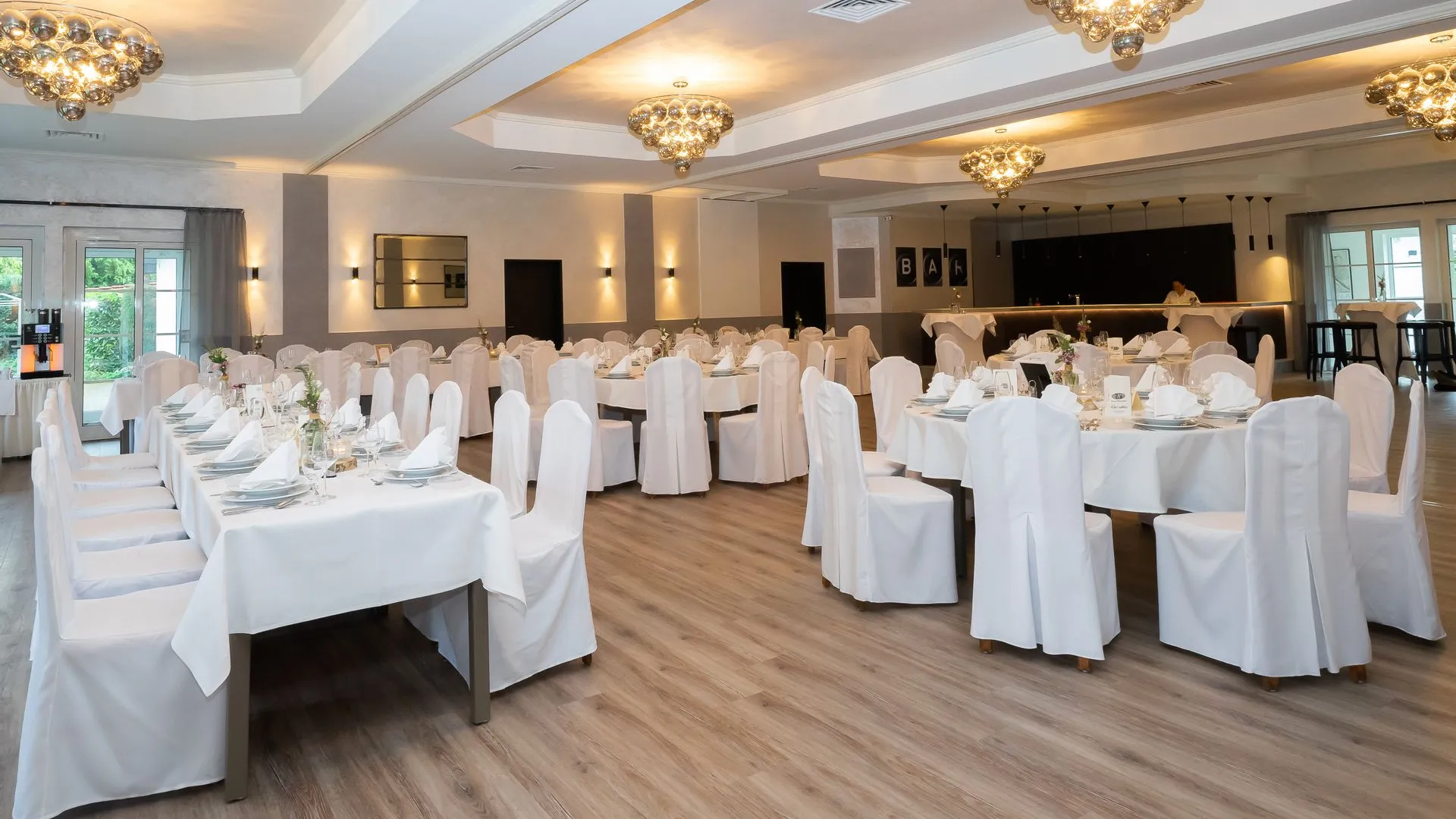 Feierlichkeit im Festsaal des Hotel Meyerink