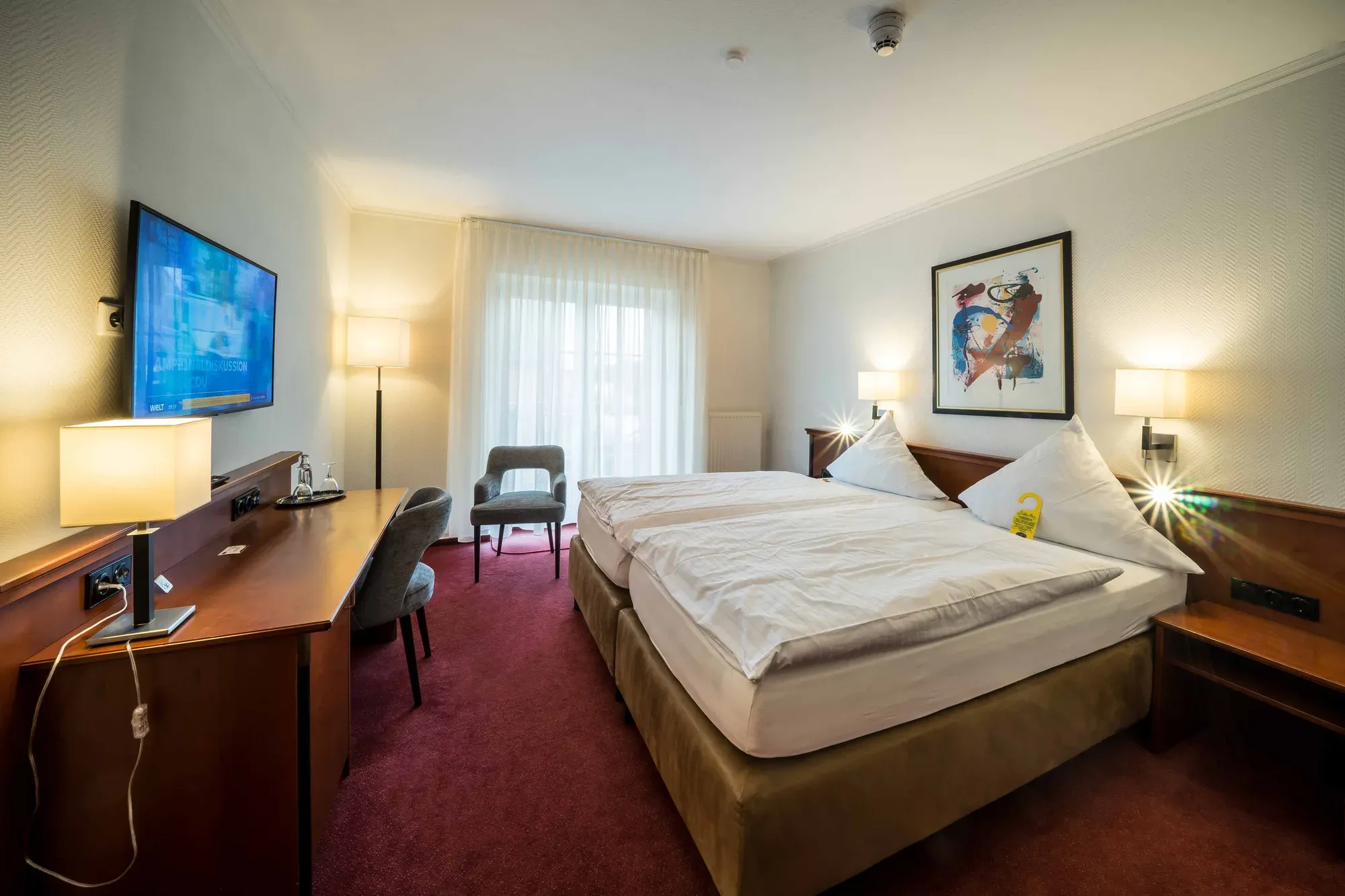 Standard Doppelzimmer im Hotel Meyerink