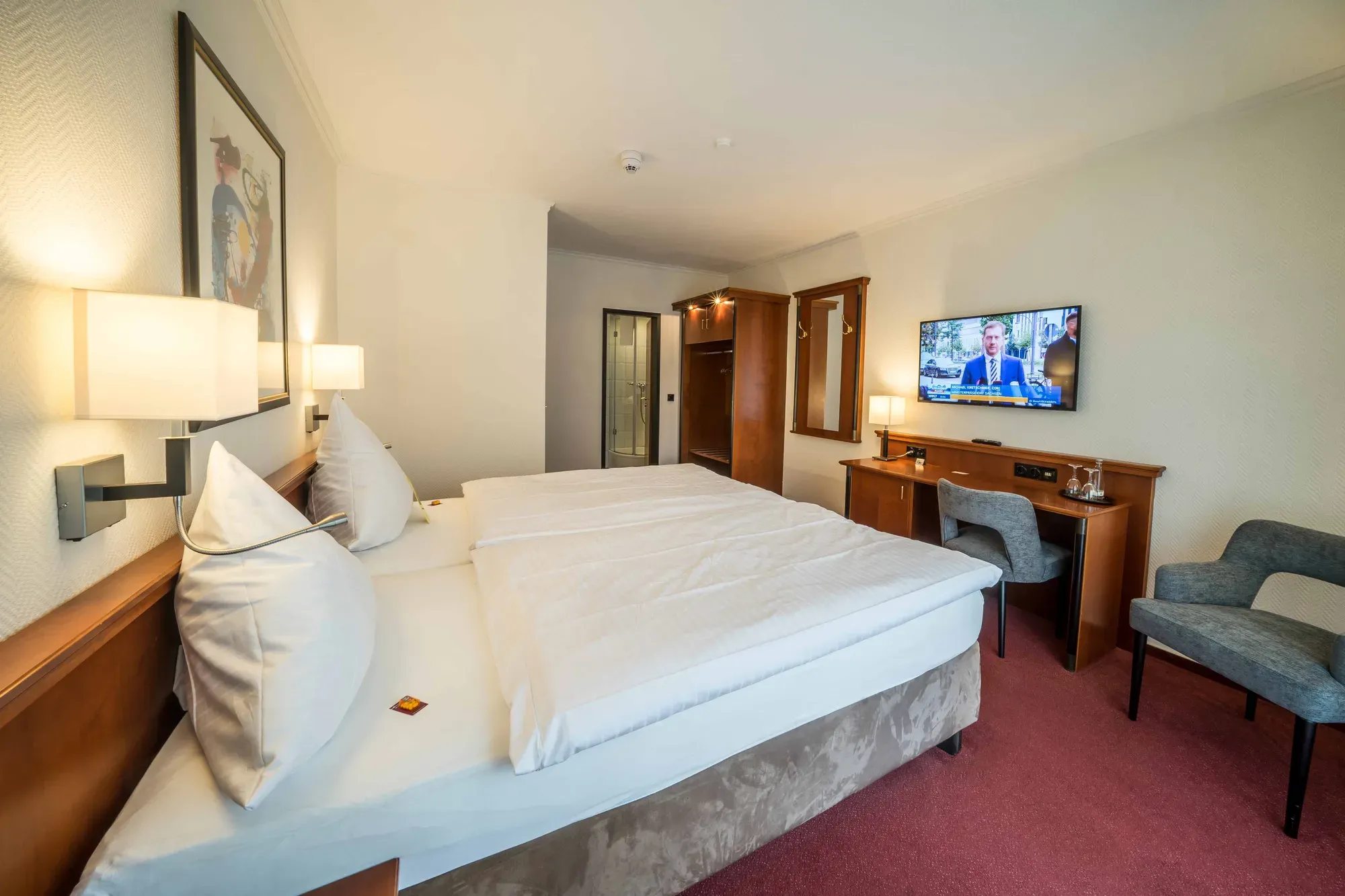 Standard Doppelzimmer im Hotel Meyerink