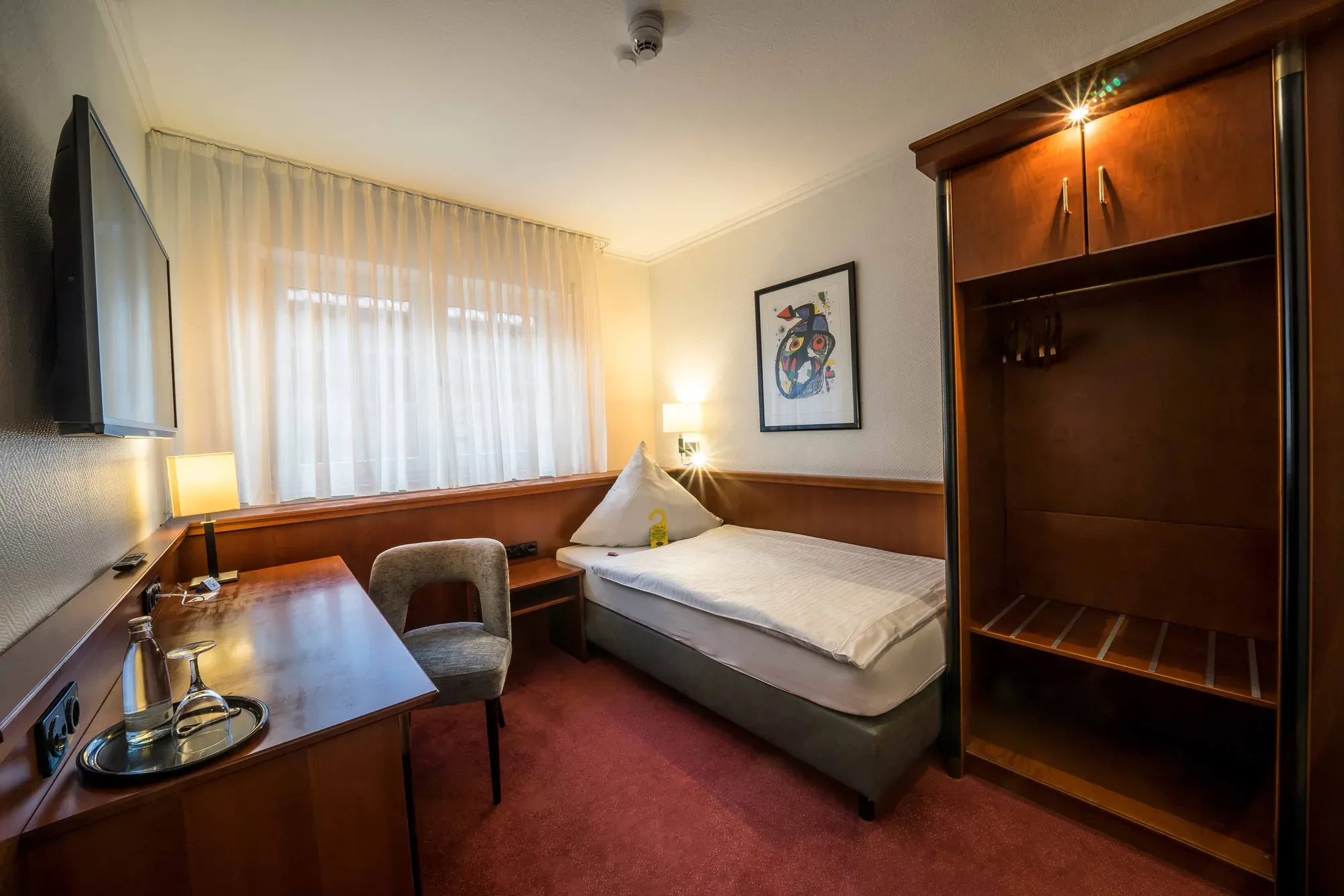 Standard Einzelzimmer im Hotel Meyerink
