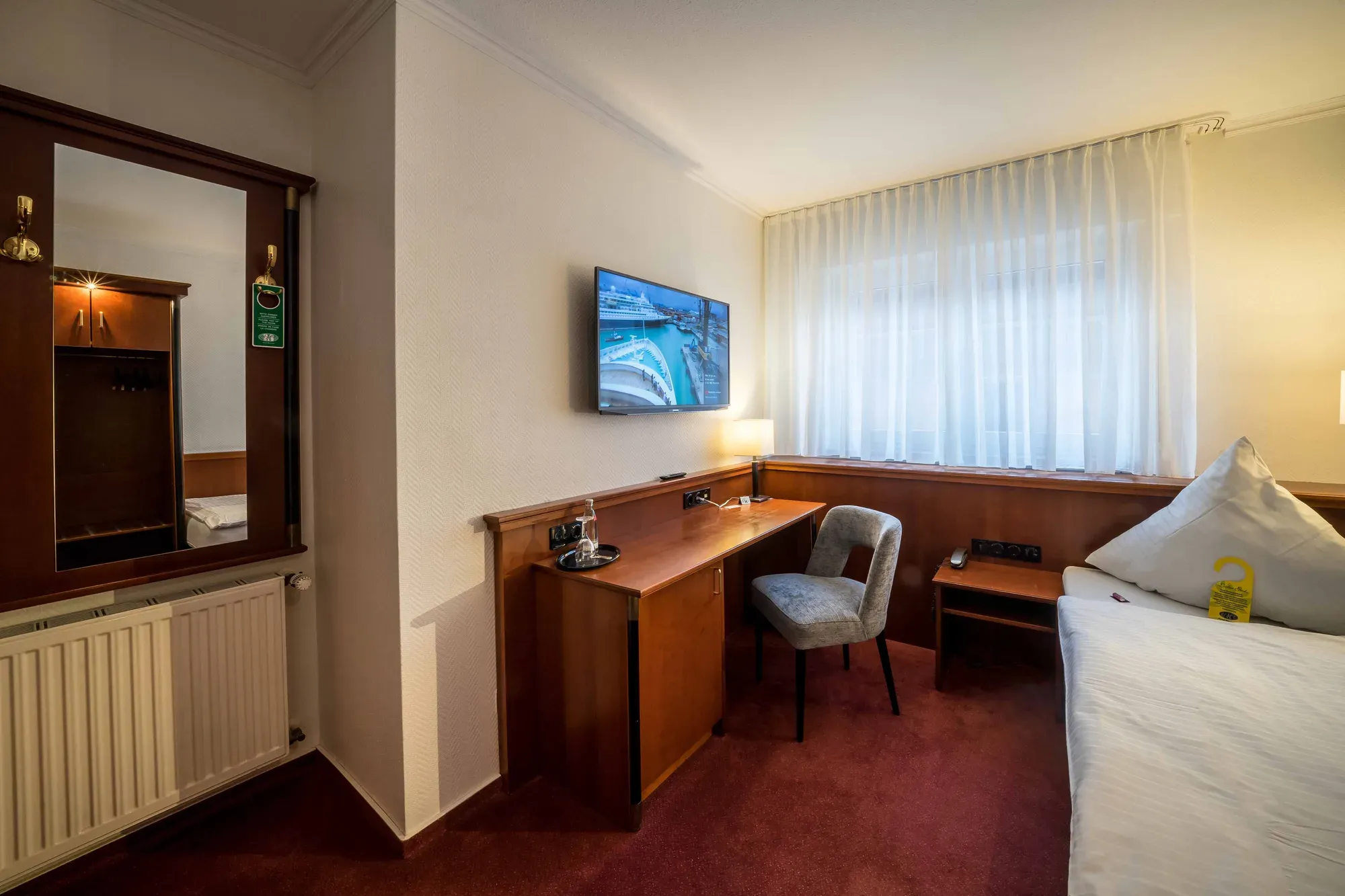 Standard Einzelzimmer im Hotel Meyerink